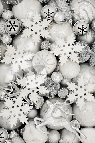 Image of Beautiful Christmas Bauble Background