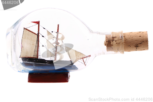 Image of ship in the bottle