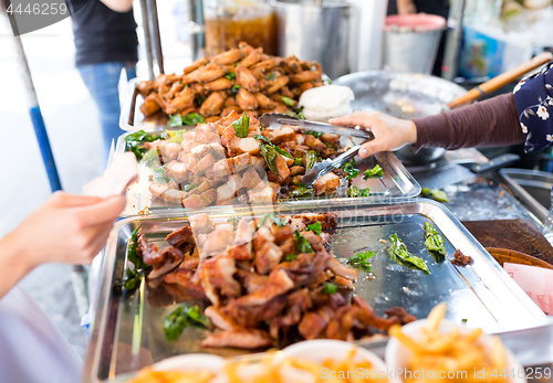 Image of Thai snack, roasted meat