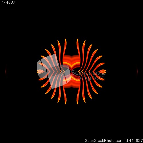 Image of Abstract 3d background