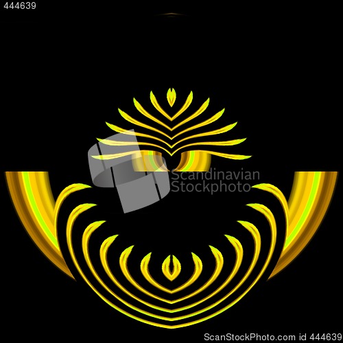 Image of Abstract 3d background