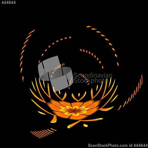 Image of Abstract 3d background