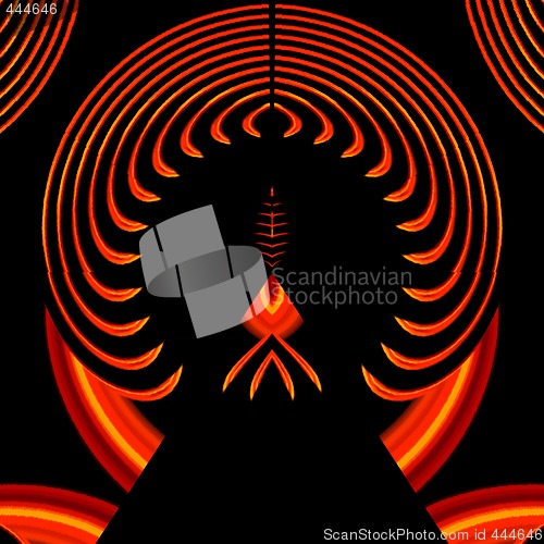 Image of Abstract 3d background