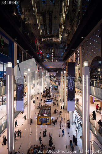 Image of modern shopping center