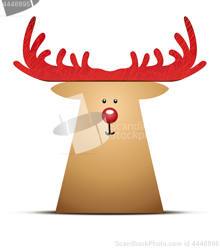 Image of A Reindeer Christmas Decoration Element