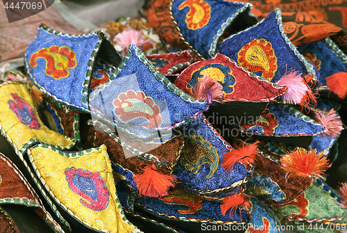 Image of Uzbek traditional slippers