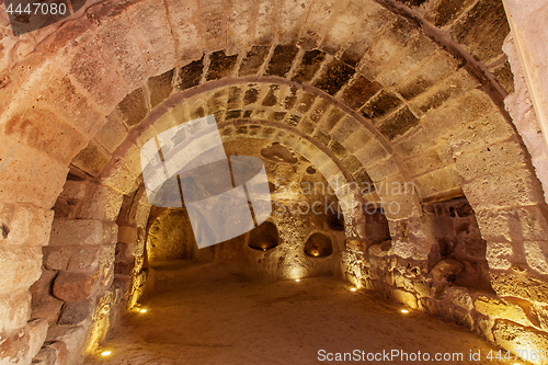 Image of Underground city in Uchisar.