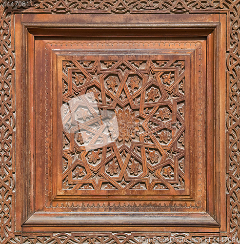 Image of Traditional wood carving, Uzbekistan