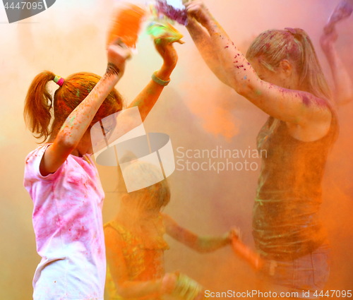 Image of Holi color festival