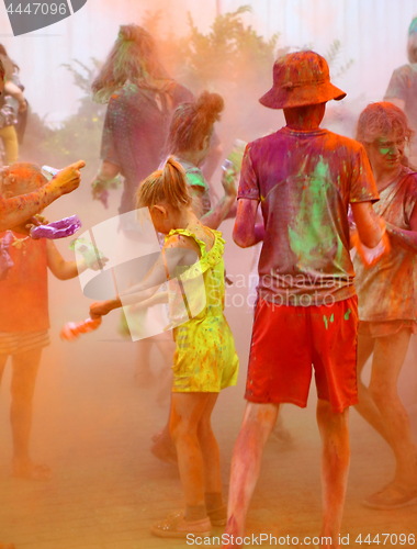 Image of Holi color festival