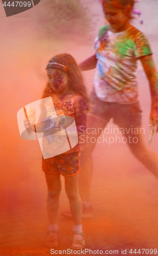 Image of Holi color festival