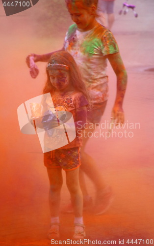 Image of Holi color festival