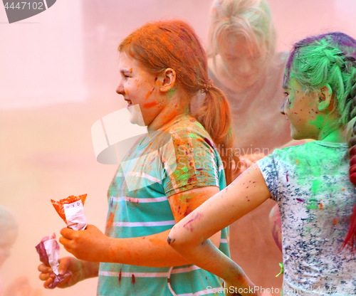 Image of Holi color festival