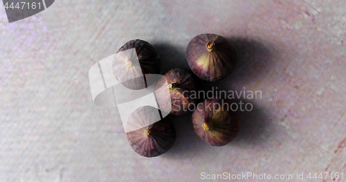 Image of Fresh figs from above