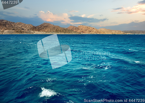 Image of Mountains in the sea