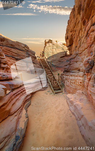 Image of Canyon in desert