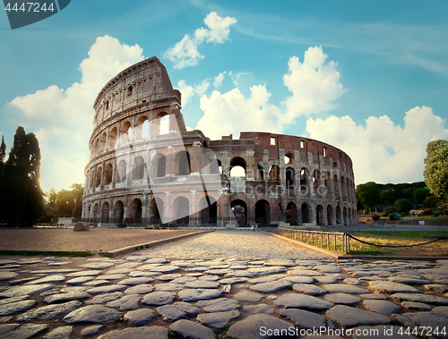 Image of Colosseum in Rome