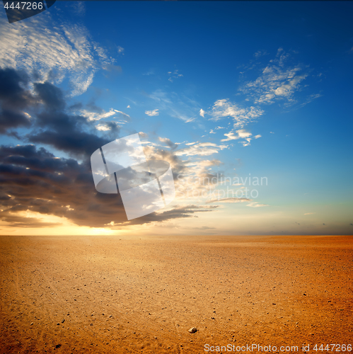 Image of Sandy desert in Egypt