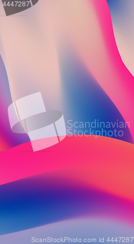 Image of Gradient Mesh vector can be used as a screen saver on a computer