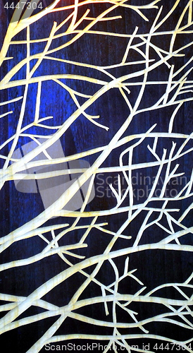 Image of Abstract tree branches.