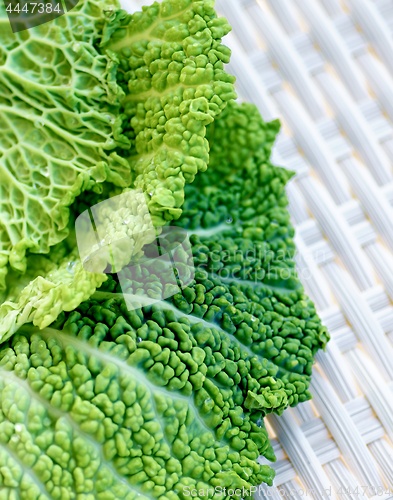 Image of Savoy Cabbage Leafs