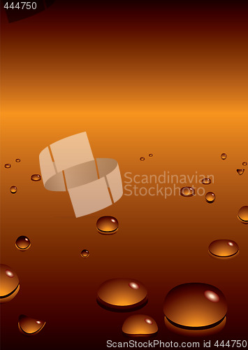 Image of bubble orange bg