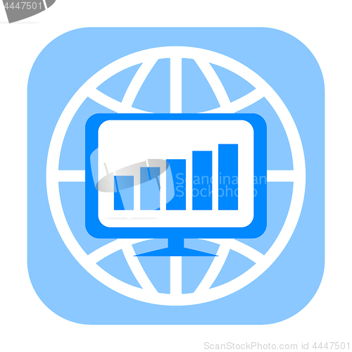 Image of Global trend business charts