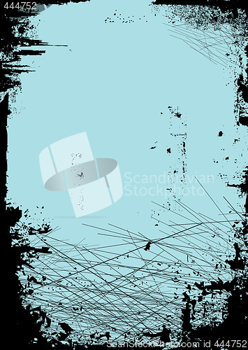 Image of cut board blue