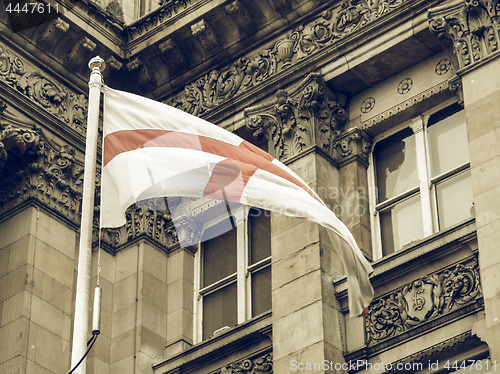 Image of Vintage looking England flag