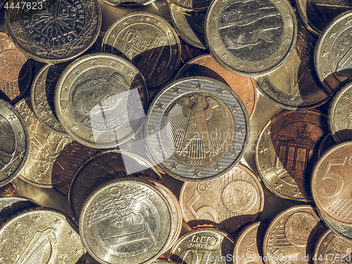 Image of Vintage Euro coin