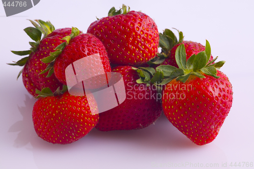 Image of Strawberries Red and Juicy