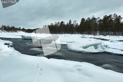 Image of Winter River Flow