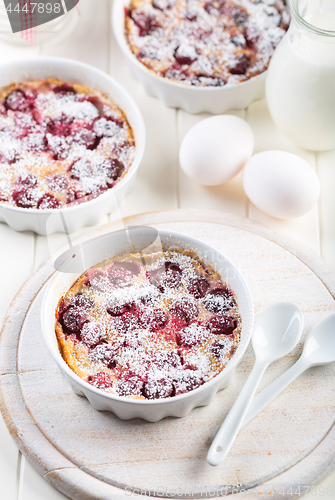 Image of Cherry clafoutis - French milk cake