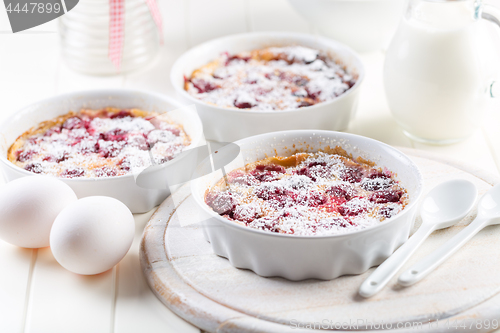 Image of Cherry clafoutis - French milk cake