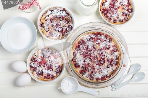 Image of Cherry clafoutis - French milk cake