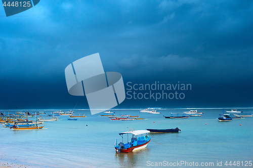 Image of Storm on Bali island, Indonesia