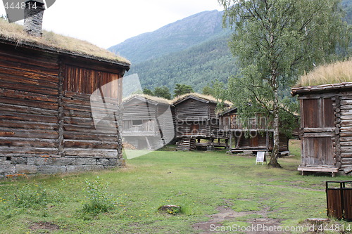 Image of Old Norwegian buildings