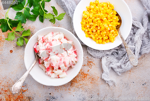 Image of ingredients for salad