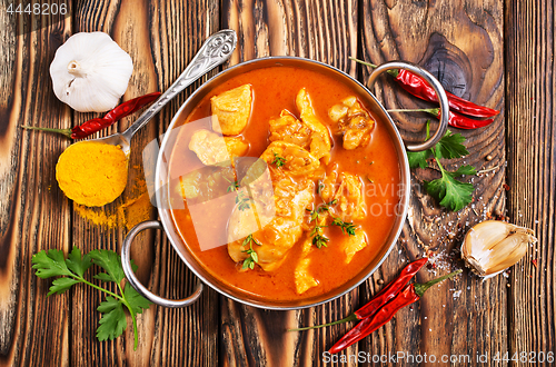 Image of chicken curry