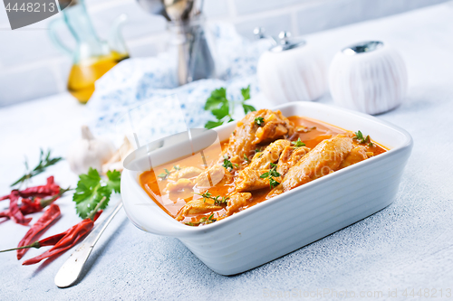 Image of chicken curry