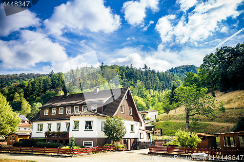 Image of Idyllic house in the German alps