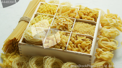 Image of Box with great assortment of pasta