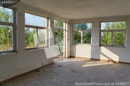 Image of Abandoned building interior