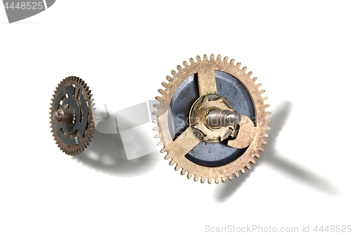 Image of Small old cogwheels