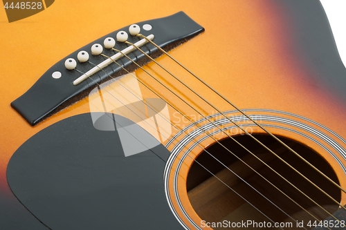 Image of Acoustic Guitar Detail