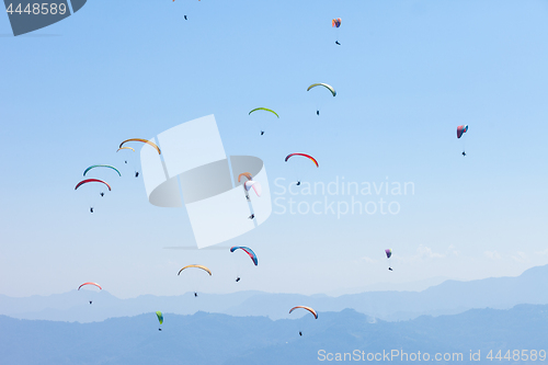 Image of Paragliding over Pokhara, Nepal