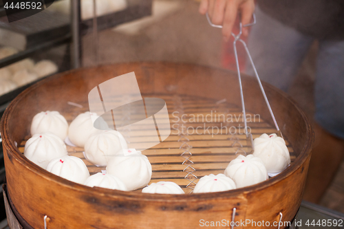 Image of Baozi (Bao) steamed buns, Kuala Lumpur