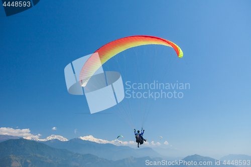 Image of Paragliding over Pokhara, Nepal