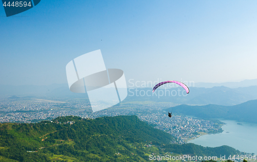 Image of Paragliding over Pokhara, Nepal