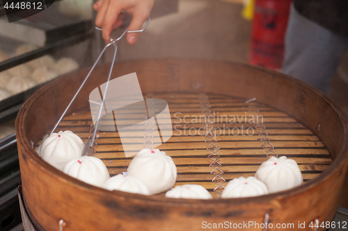 Image of Baozi (Bao) steamed buns, Kuala Lumpur